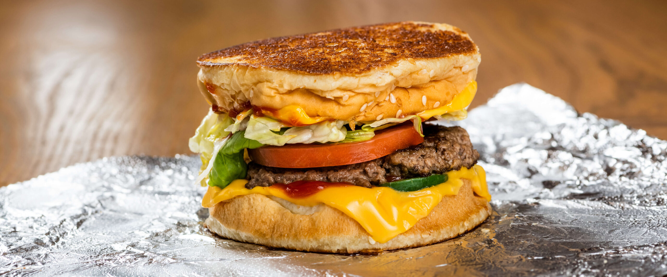 热烘芝士小汉堡